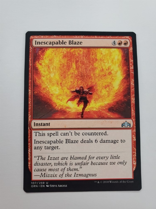 Inescapable Blaze