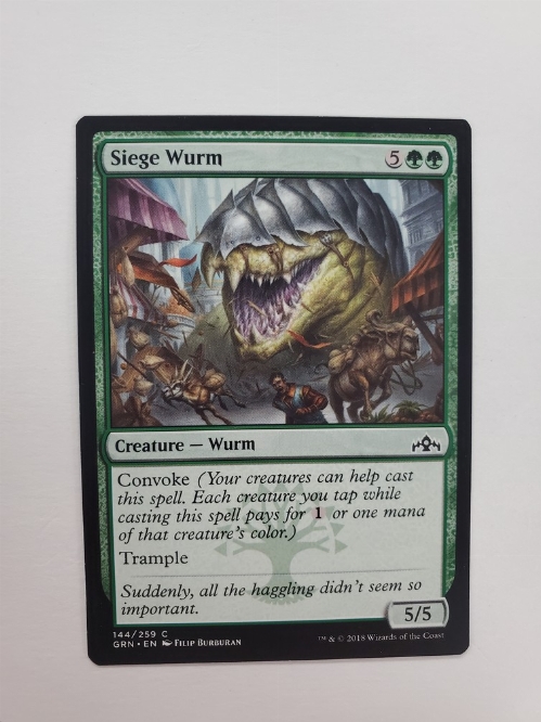 Siege Wurm