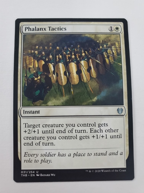 Phalanx Tactics