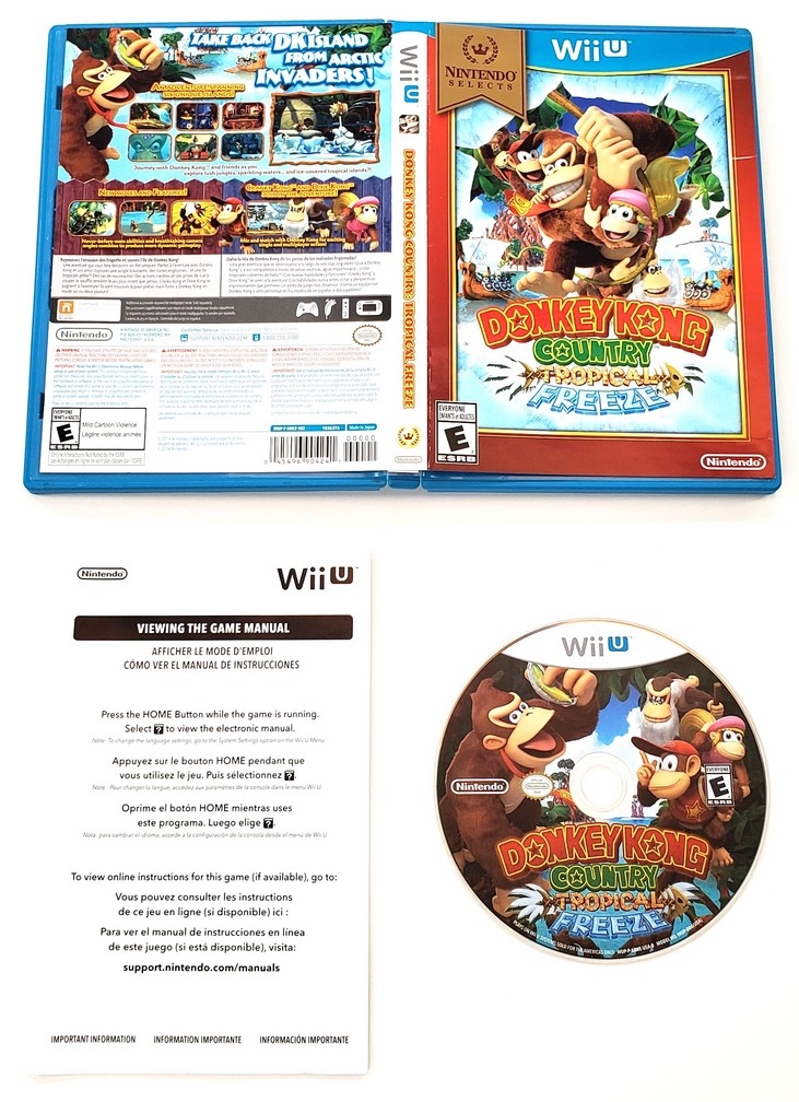 Donkey Kong Country: Tropical Freeze (Nintendo Selects) (CIB)