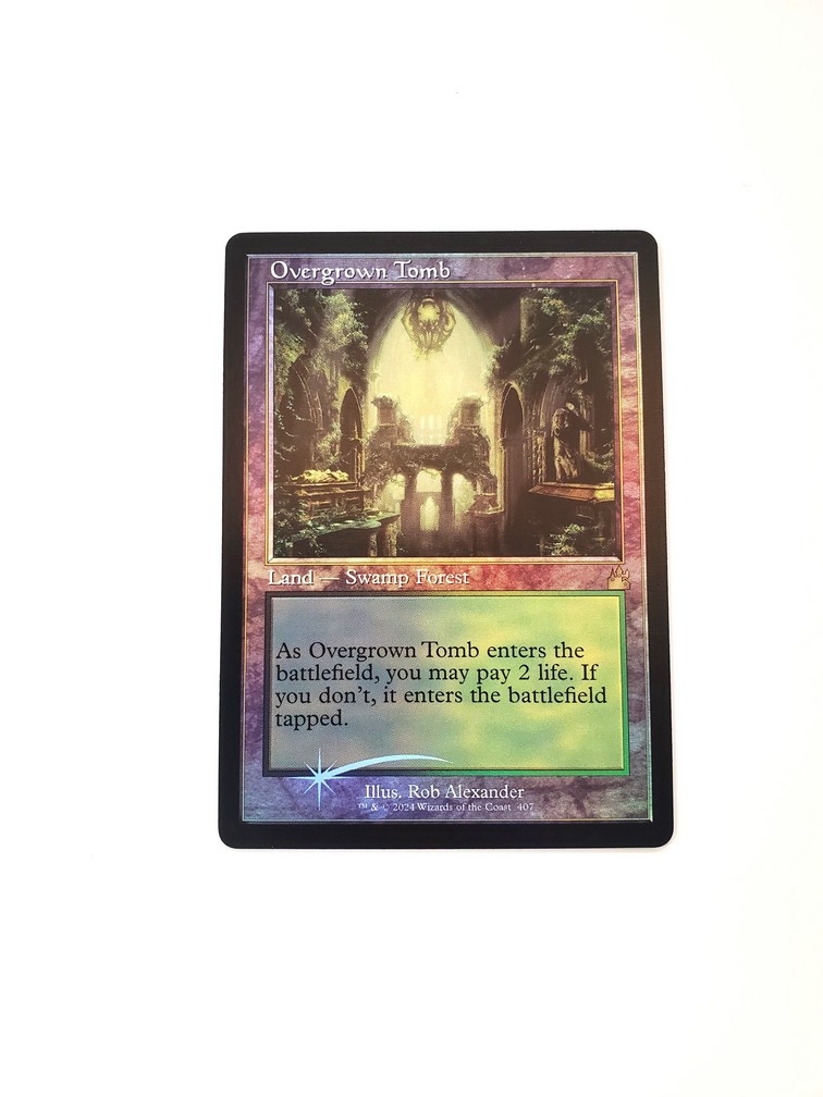 Overgrown Tomb (Retro Frame) (Foil)