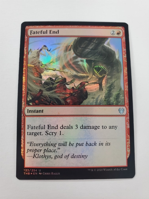 Fateful End (Foil)