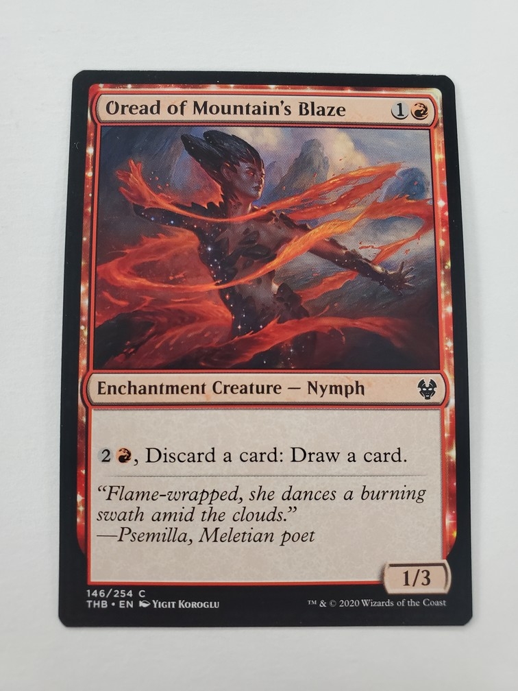 Oread of Mountain's Blaze