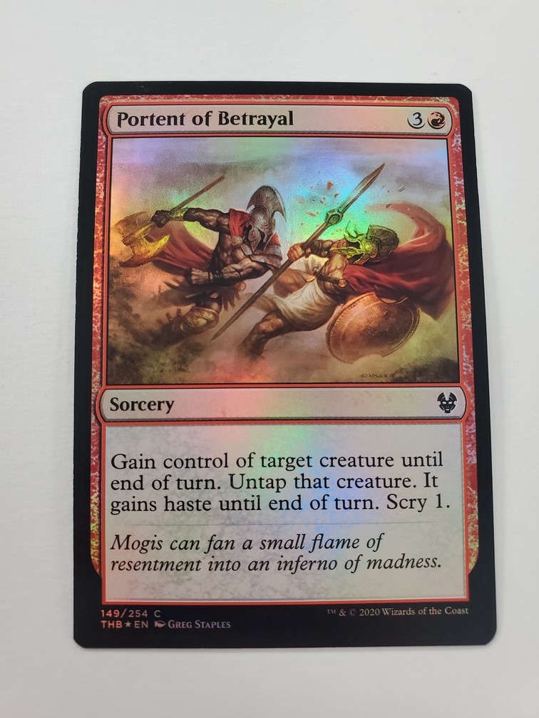 Portent of Betrayal (Foil)