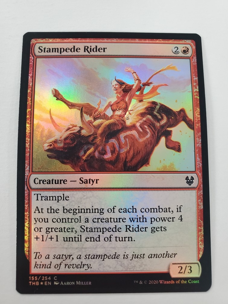 Stampede Rider (Foil)