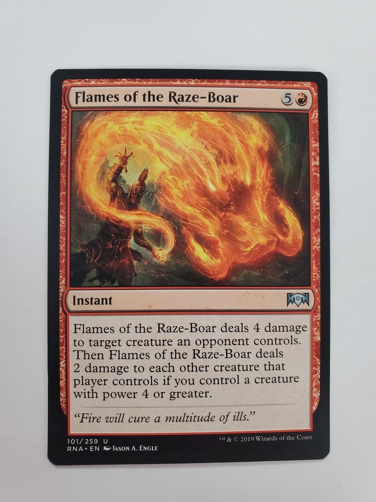 Flames of the Raze-Boar