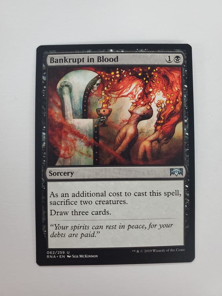 Bankrupt in Blood