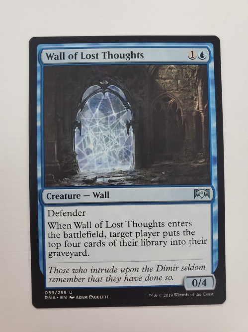 Wall of Lost Thoughts