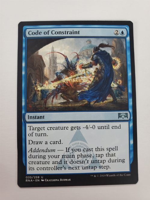 Code of Constraint