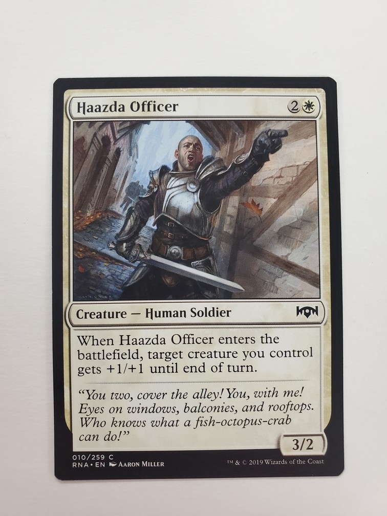 Haazda Officer