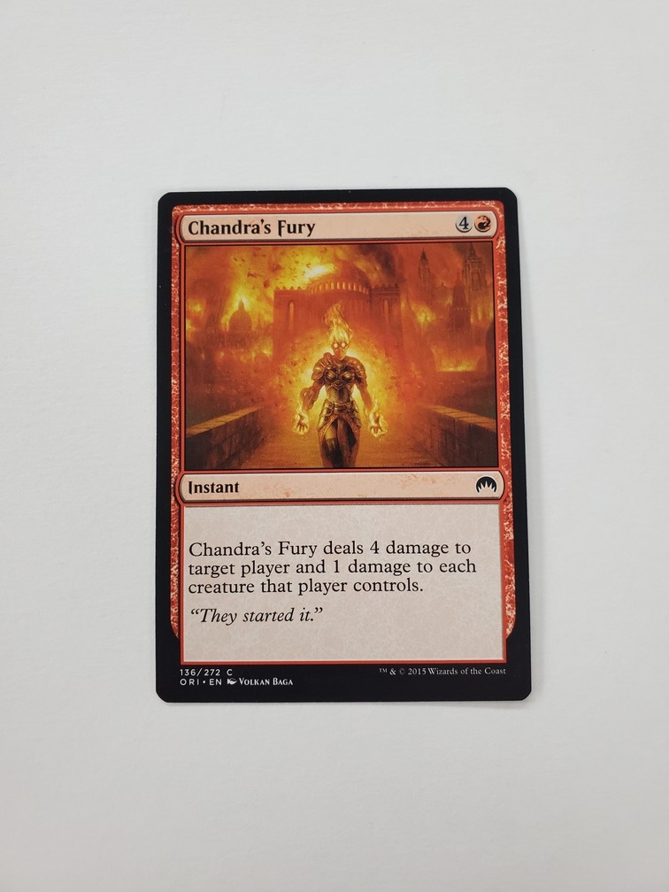 Chandra's Fury