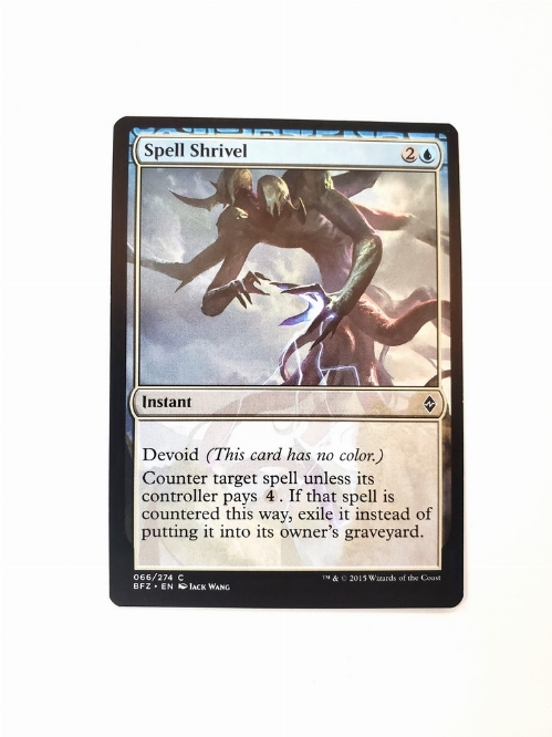 Spell Shrivel