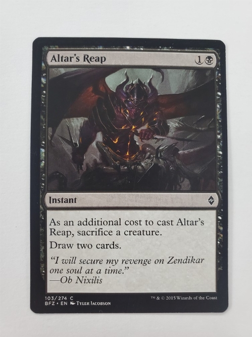 Altar's Reap