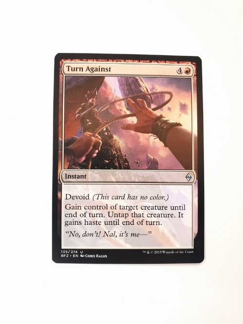 Turn Against