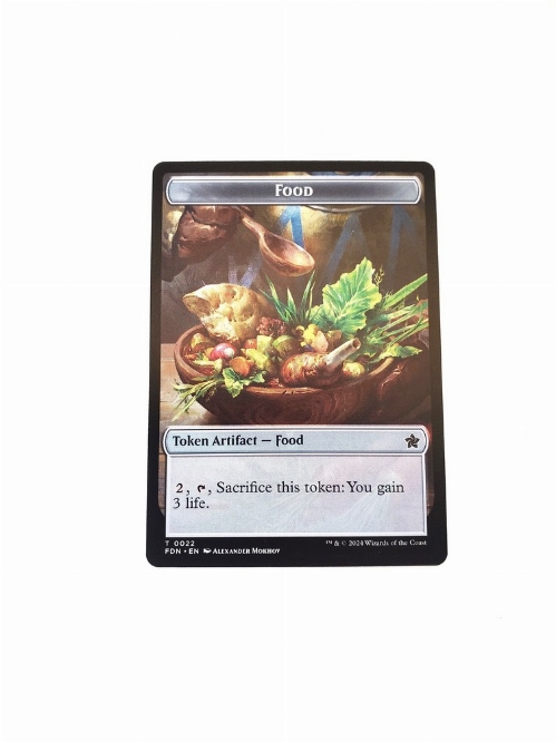 Food // Treasure - Double-Sided Token