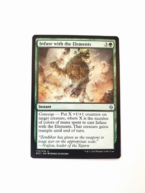 Infuse with the Elements