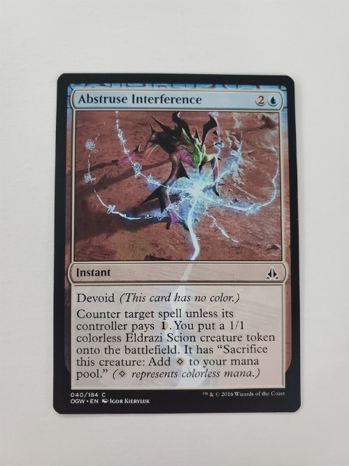 Abstruse Interference