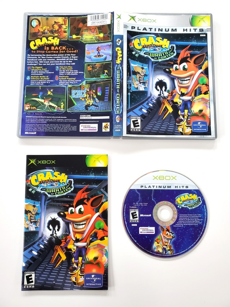 Crash Bandicoot: The Wrath of Cortex [Platinum Hits] (CIB)