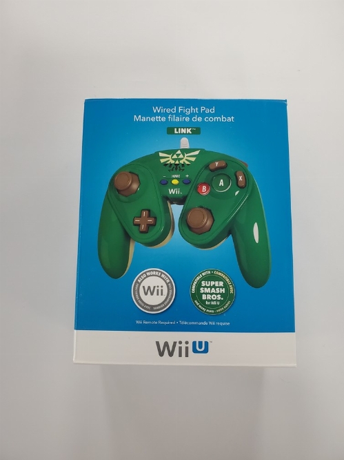 Nintendo Wii U Link Wired Fight Pad (NEW)