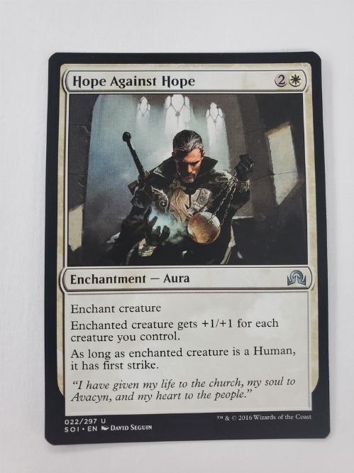 Hope Against Hope