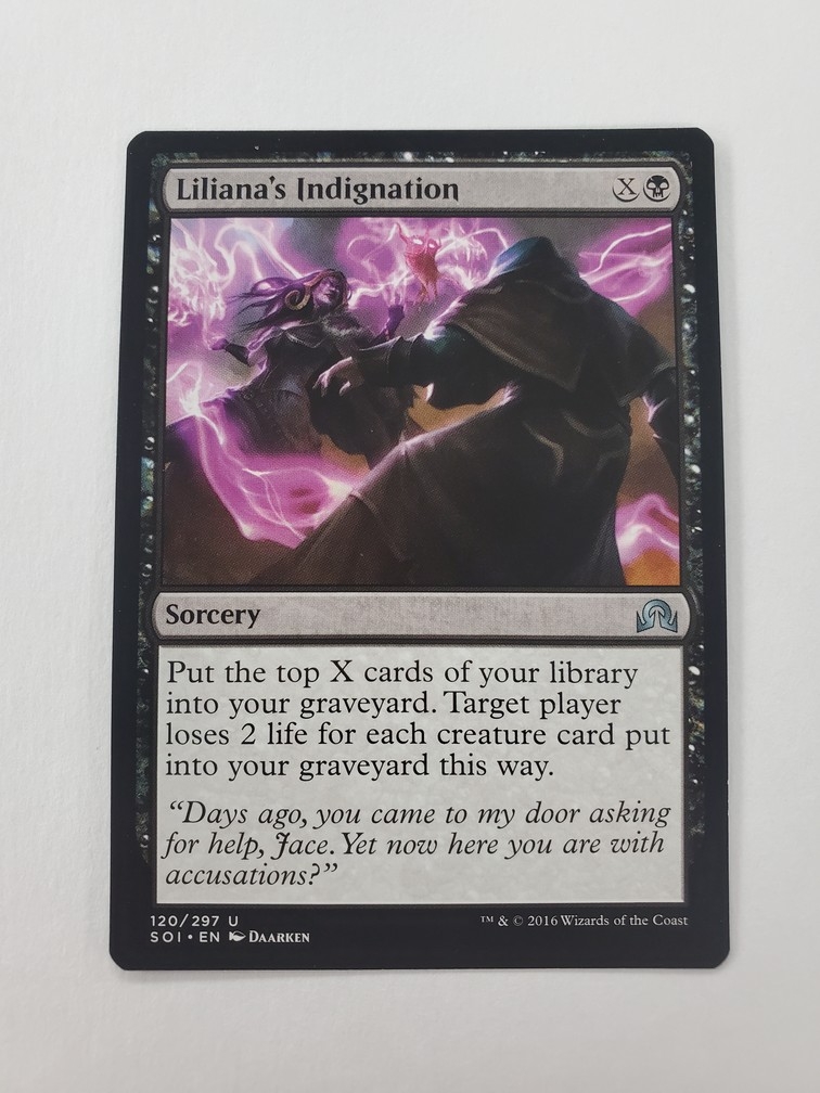 Liliana's Indignation