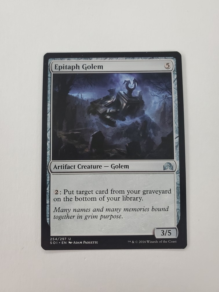 Epitaph Golem