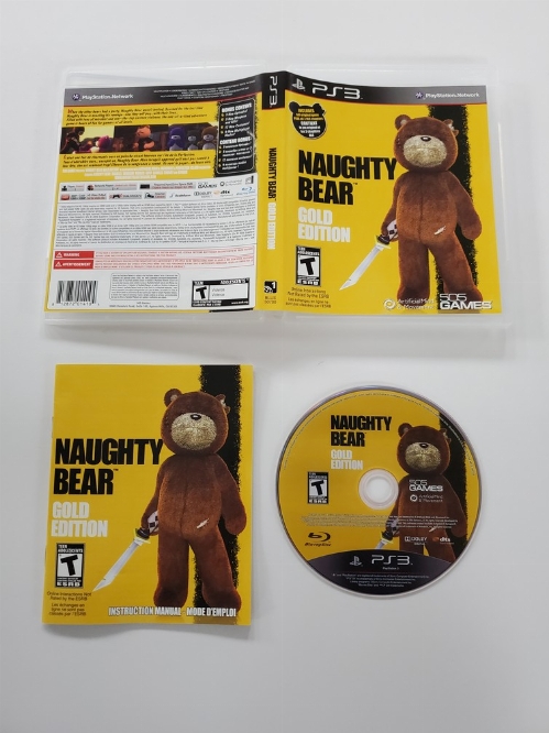 Naughty Bear (Gold Edition) (CIB)