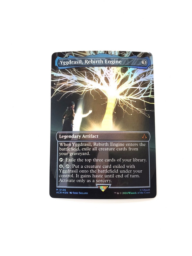 Yggdrasil, Rebirth Engine (Borderless) (Foil)
