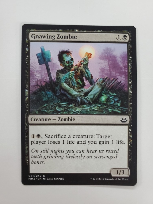 Gnawing Zombie