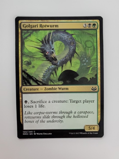 Golgari Rotwurm