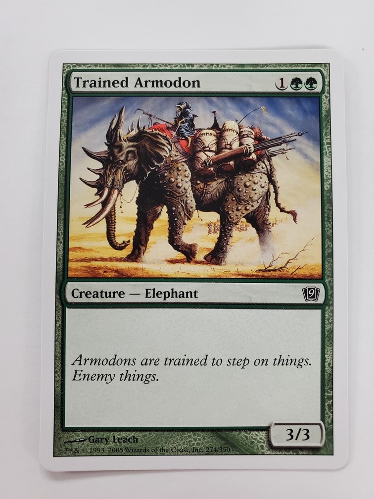 Trained Armodon