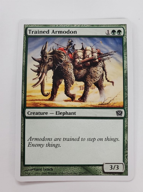 Trained Armodon