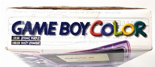 GameBoy Color - Atomic Purple (Model CGB-001) (CIB)