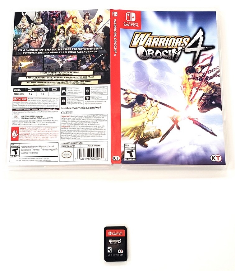 Warriors Orochi 4 (CIB)