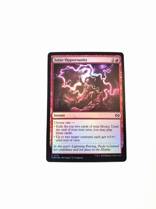 Seize Opportunity (Foil)