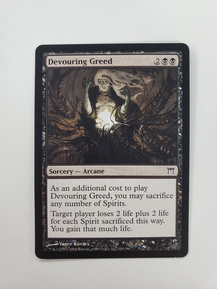 Devouring Greed