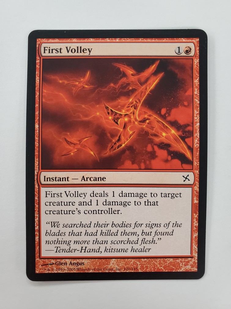 First Volley