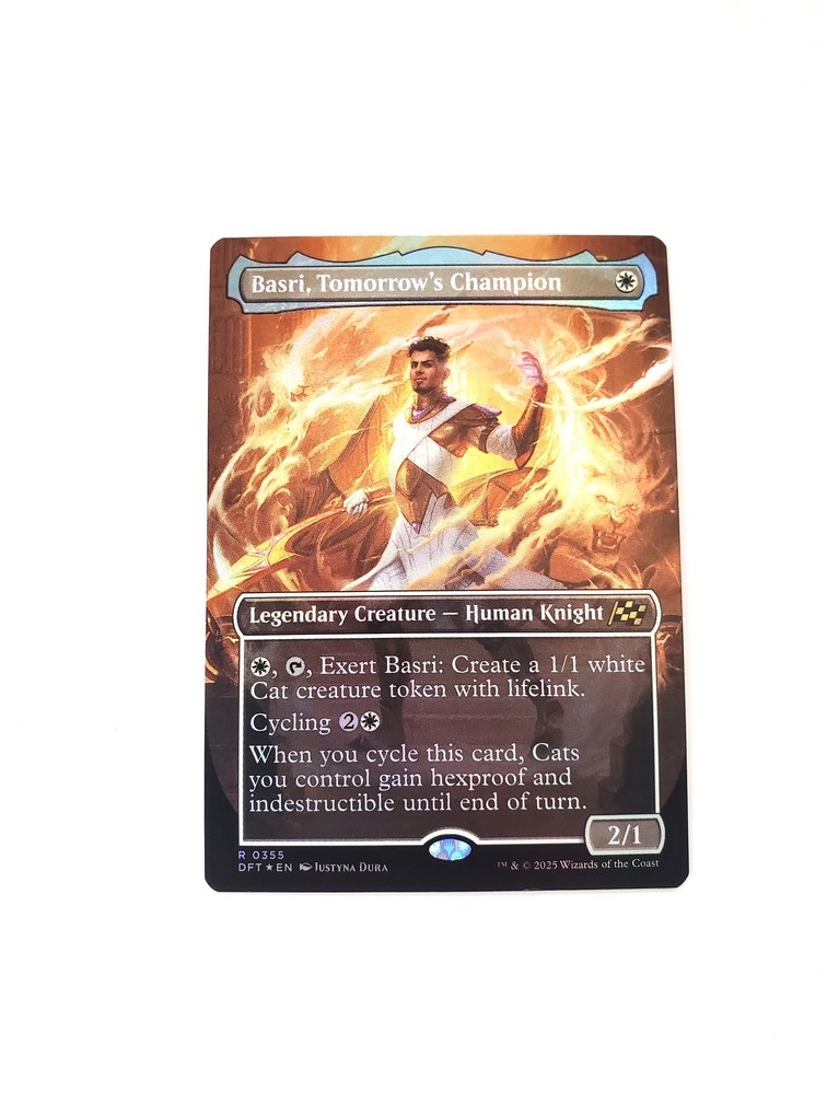 Basri, Tomorrow's Champion (Borderless) (Foil)