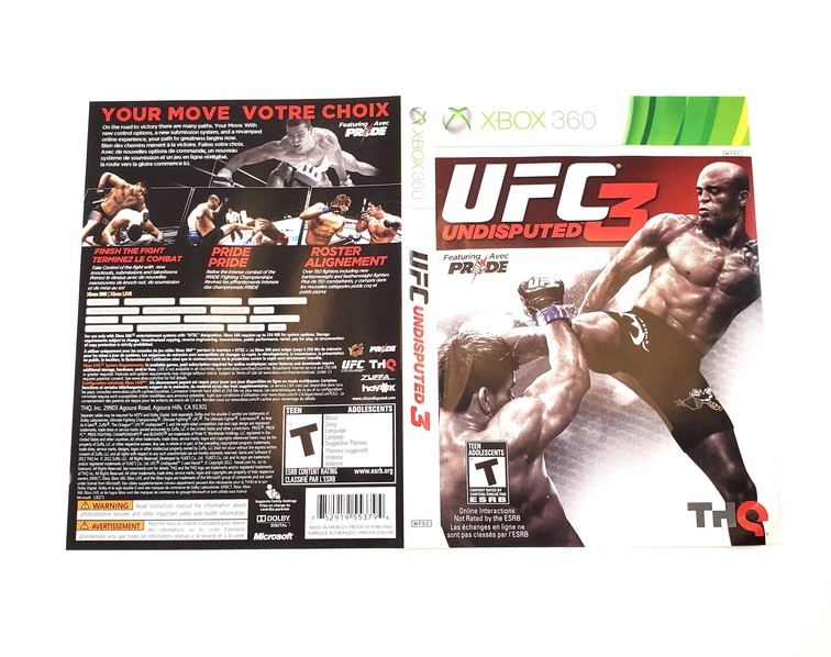UFC 3: Undisputed (B)