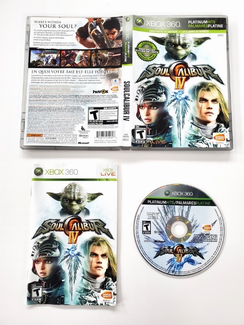 SoulCalibur IV (Platinum Hits) (CIB)