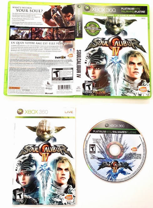 SoulCalibur IV (Platinum Hits) (CIB)