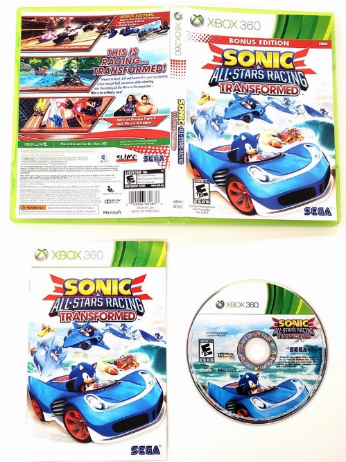 Sonic & All-Stars Racing: Transformed (Bonus Edition) (CIB)