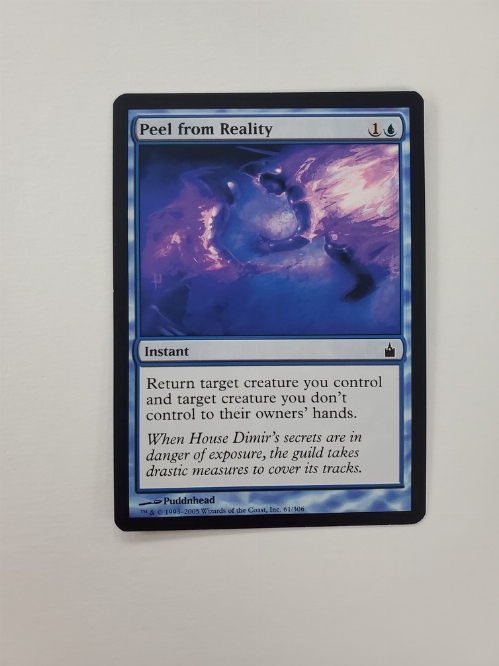 Peel from Reality