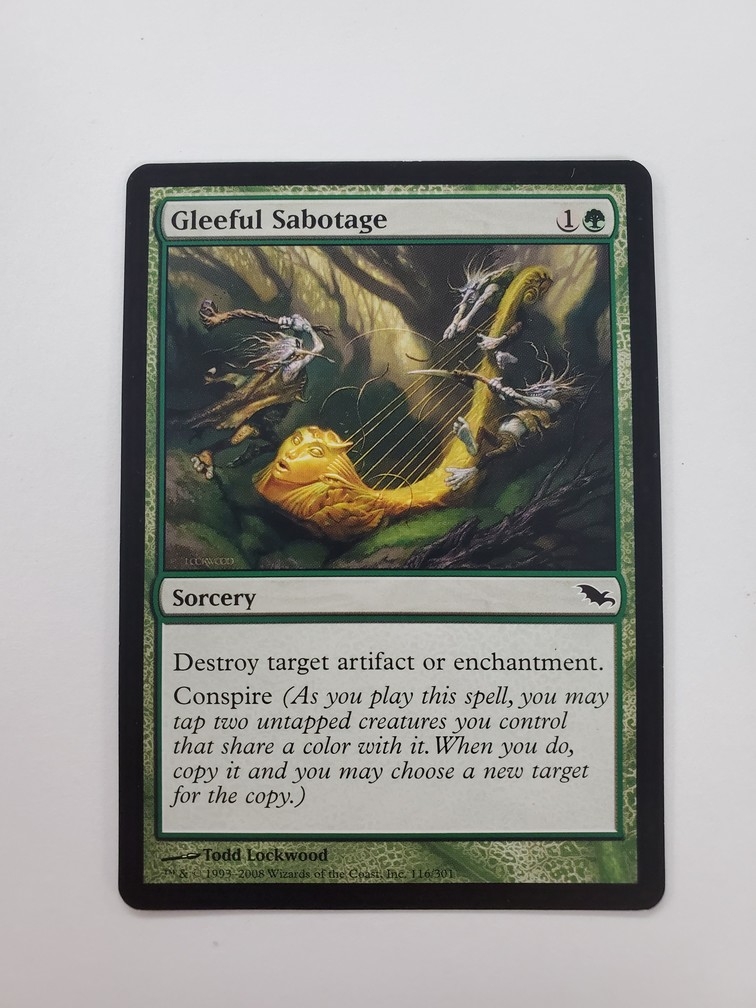 Gleeful Sabotage