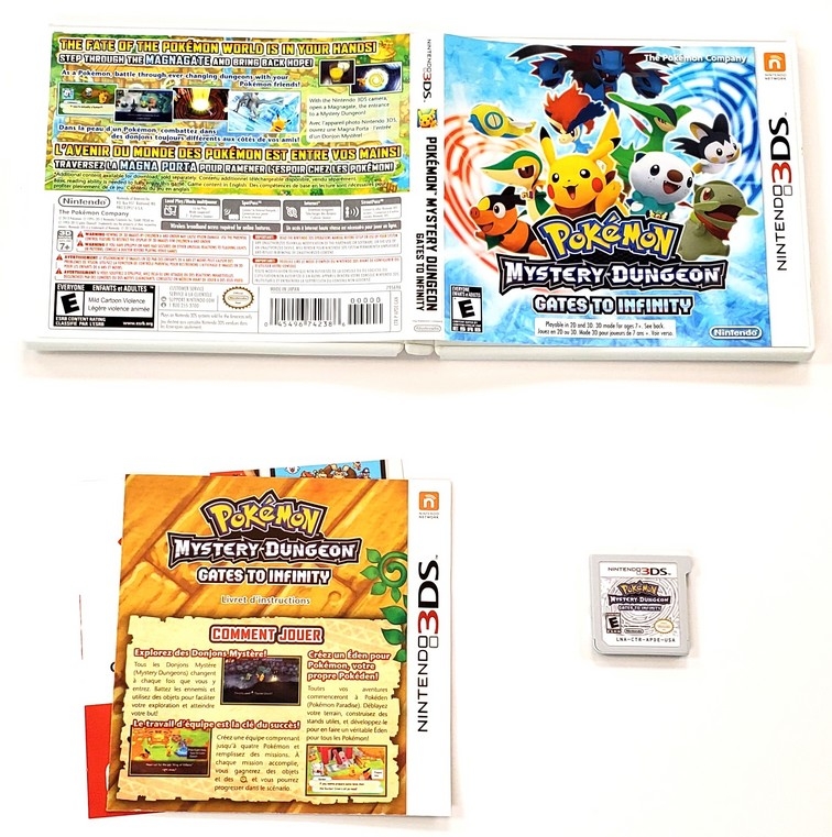 Pokemon: Mystery Dungeon - Gates to Infinity (CIB)