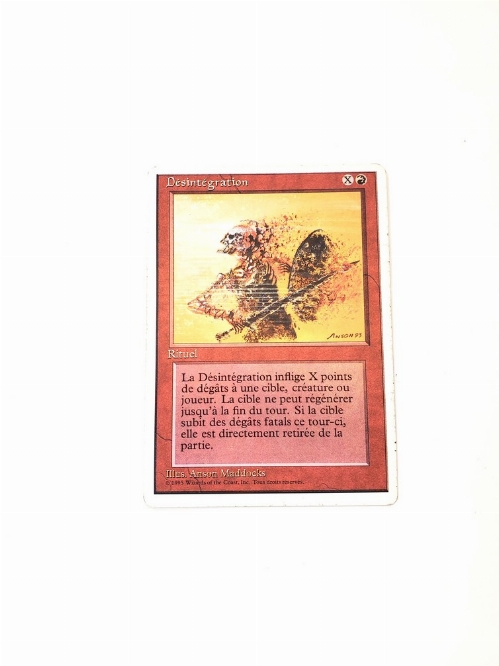 Disintegrate (Francaise)