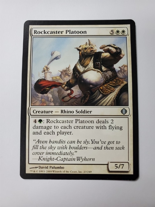 Rockcaster Platoon