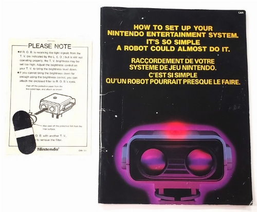 Nintendo NES - Deluxe Set (Missing R.O.B. Gear) (CIB)