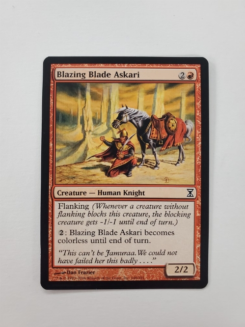 Blazing Blade Askari