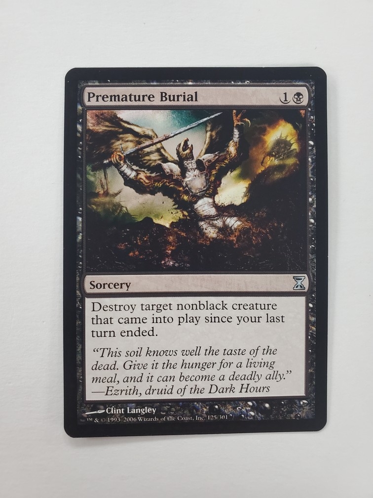 Premature Burial
